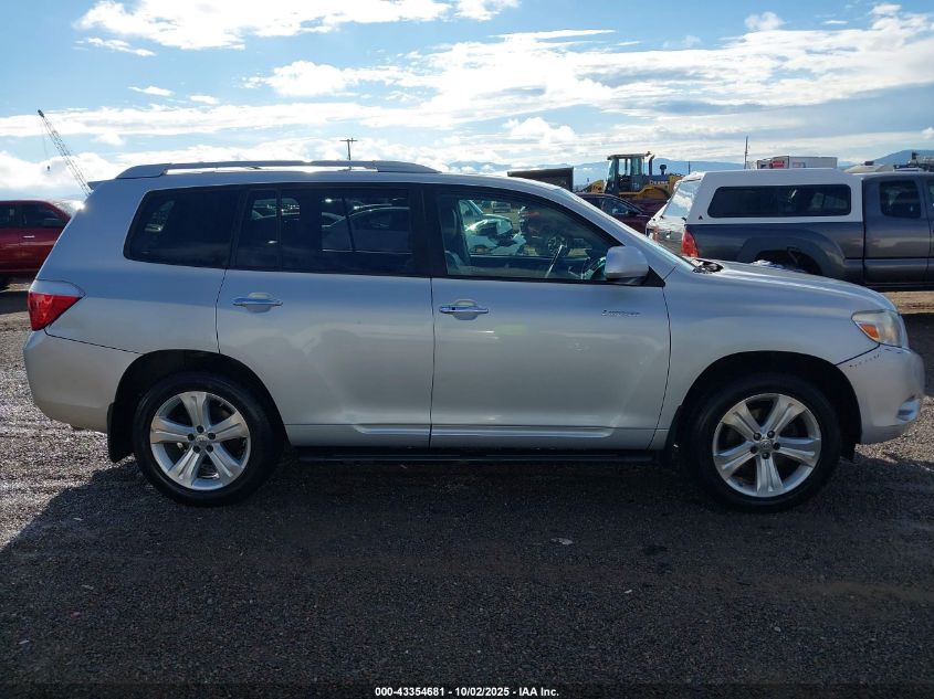 2008 Toyota Highlander Limited VIN: JTEES42A982027383 Lot: 43354681