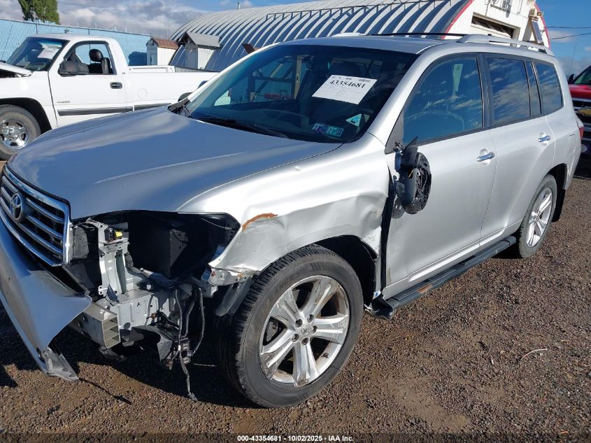 2008 Toyota Highlander Limited VIN: JTEES42A982027383 Lot: 43354681