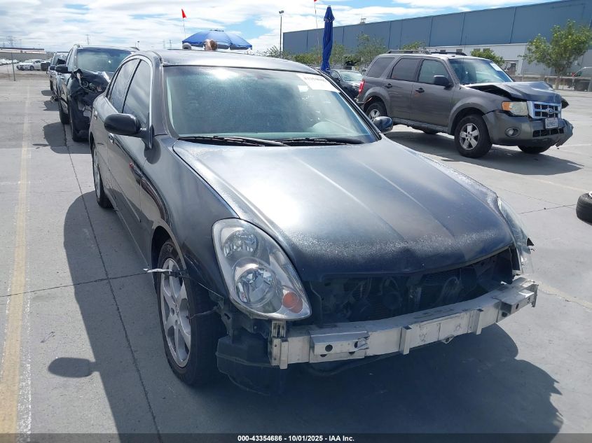 2003 Infiniti G35 Luxury Leather VIN: JNKCV51E23M326920 Lot: 43354686