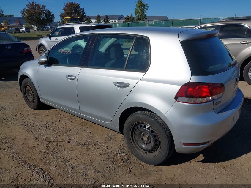 2013 VOLKSWAGEN GOLF 2.5L 4-DOOR - WVWDB7AJ2DW040241