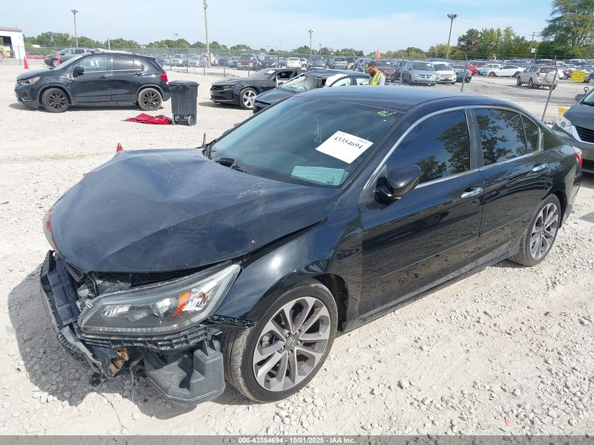 1HGCR2F5XFA209509 2015 HONDA ACCORD photo no. 2