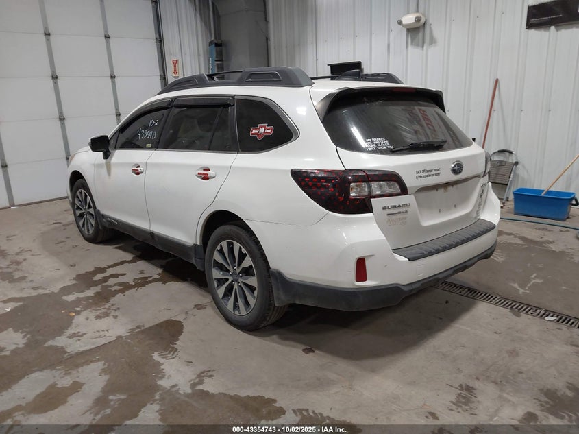 2016 SUBARU OUTBACK 2.5I LIMITED - 4S4BSBNC7G3284667