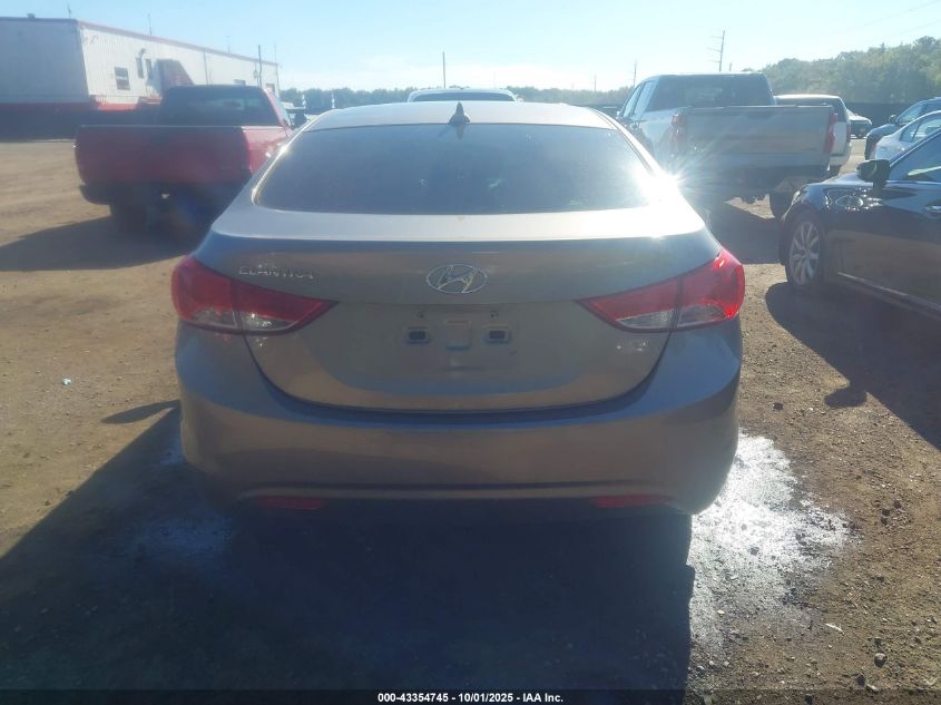 2013 Hyundai Elantra Gls VIN: 5NPDH4AEXDH224851 Lot: 43354745