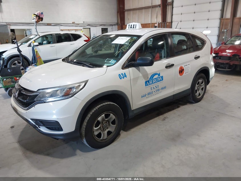 2016 HONDA CR-V LX - 5J6RM4H39GL138186
