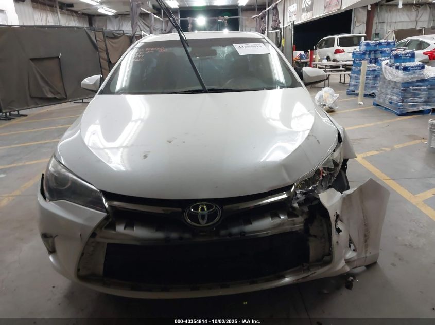 2016 Toyota Camry Se VIN: 4T1BF1FK2GU166220 Lot: 43354814