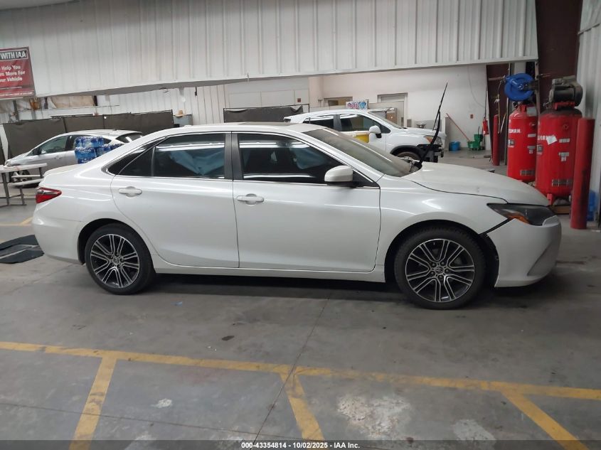 2016 Toyota Camry Se VIN: 4T1BF1FK2GU166220 Lot: 43354814