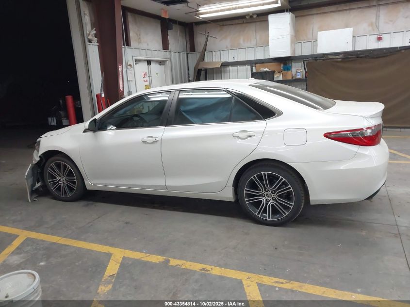 2016 Toyota Camry Se VIN: 4T1BF1FK2GU166220 Lot: 43354814