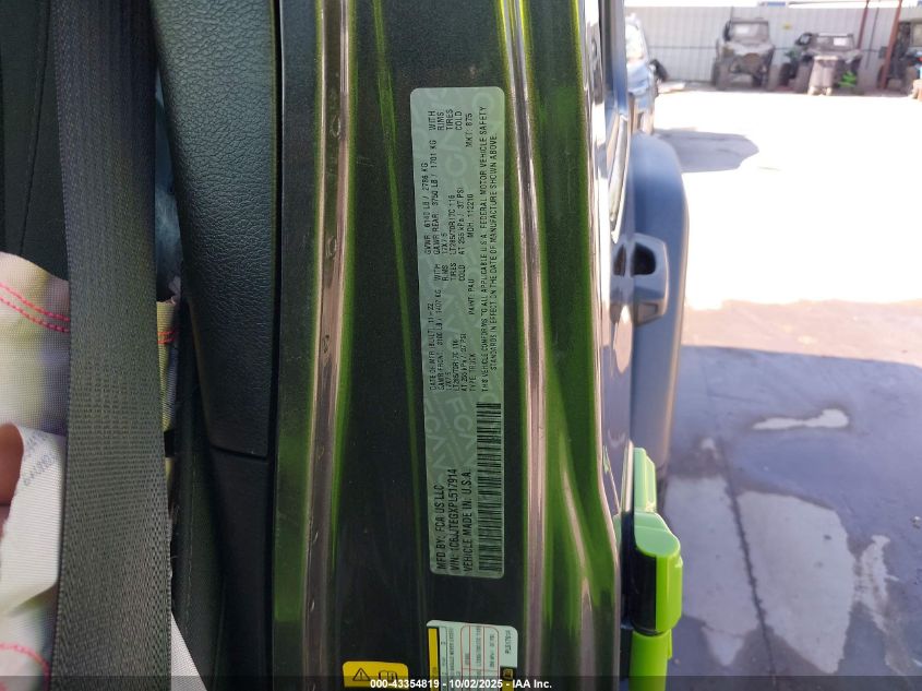 2023 Jeep Gladiator Mojave 4X4 VIN: 1C6JJTEGXPL517914 Lot: 43354819