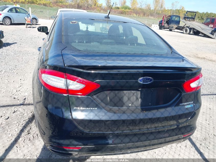 2016 Ford Fusion Titanium VIN: 3FA6P0D95GR272235 Lot: 43354822
