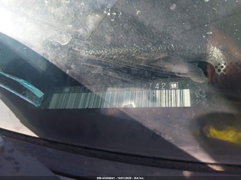 2012 Chevrolet Silverado 1500 Ltz VIN: 3GCPKTE7XCG222142 Lot: 43354841