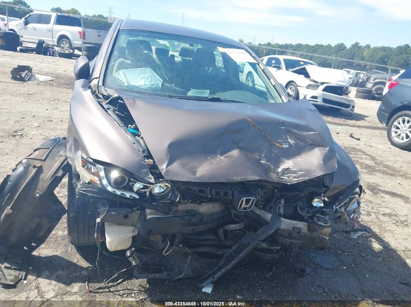 2011 Honda Civic Lx VIN: 2HGFA1F54BH503322 Lot: 43354848