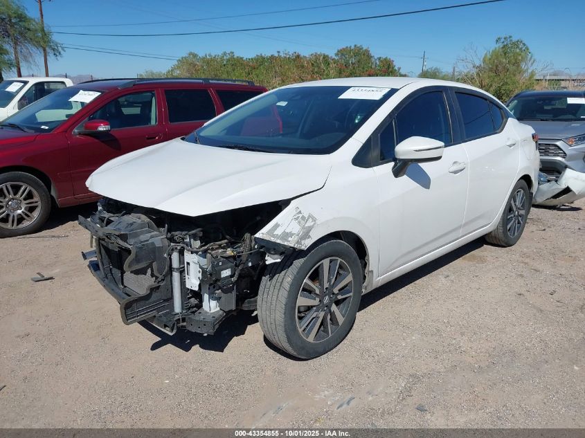 2021 Nissan Versa Sv Xtronic Cvt VIN: 3N1CN8EV5ML920607 Lot: 43354855