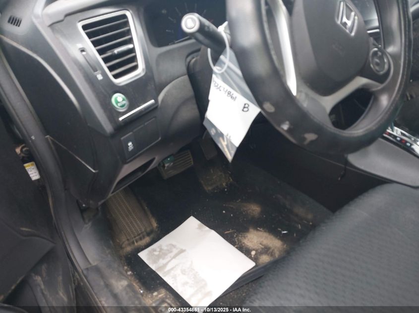 2015 Honda Civic Se VIN: 2HGFB2F74FH548836 Lot: 43354861