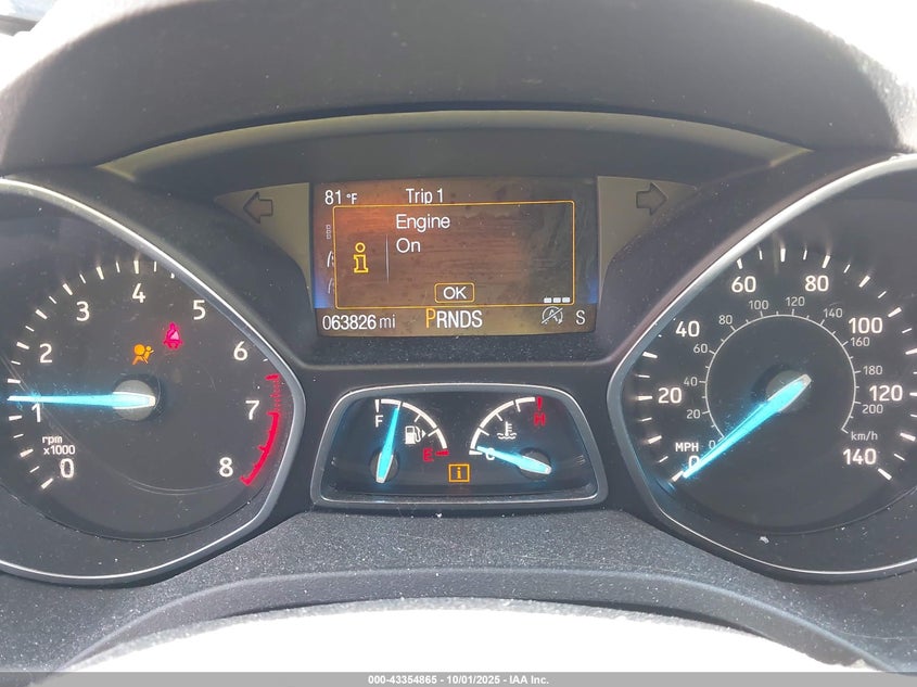 2017 FORD ESCAPE SE - 1FMCU9GD7HUD92702
