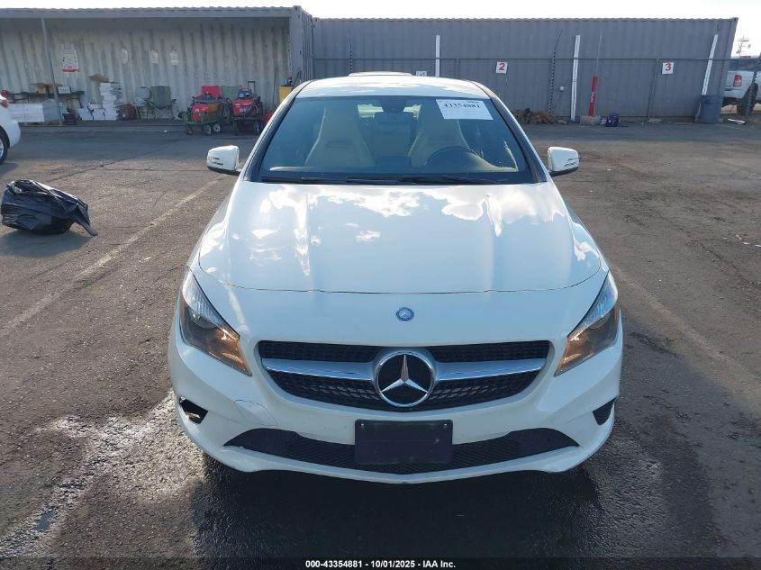 2014 Mercedes-Benz Cla 250 VIN: WDDSJ4EB2EN159111 Lot: 43354881