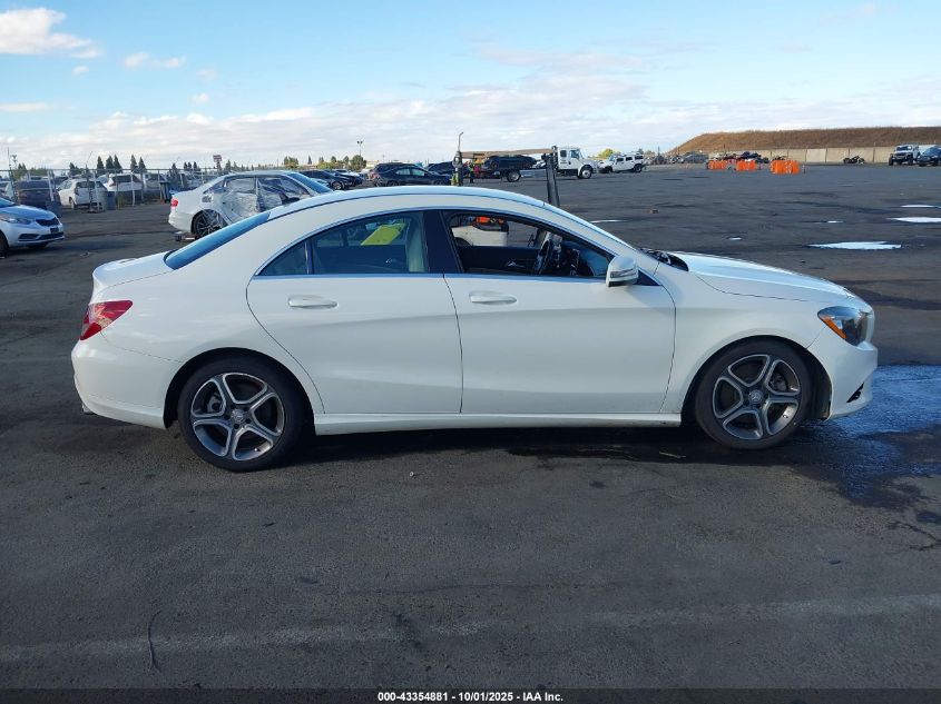 2014 Mercedes-Benz Cla 250 VIN: WDDSJ4EB2EN159111 Lot: 43354881