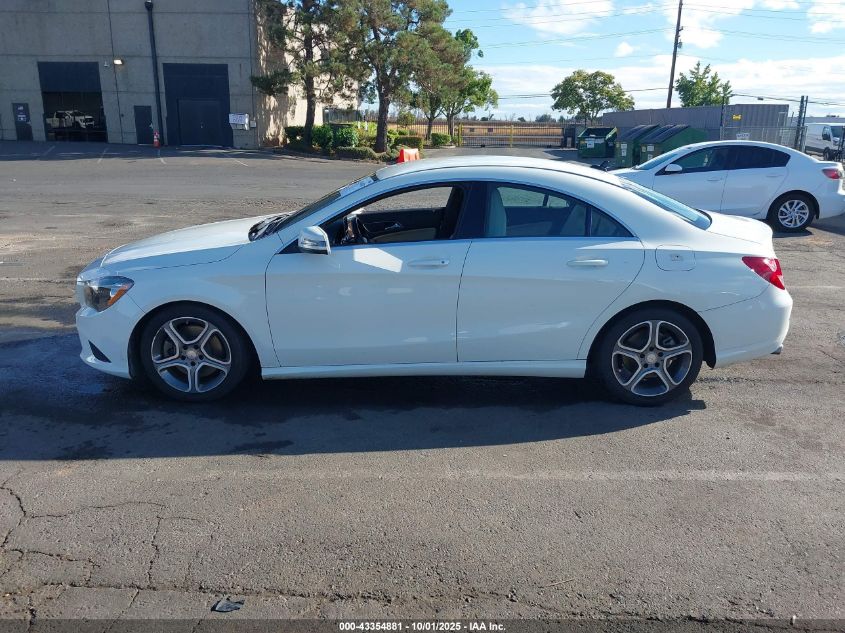 2014 Mercedes-Benz Cla 250 VIN: WDDSJ4EB2EN159111 Lot: 43354881
