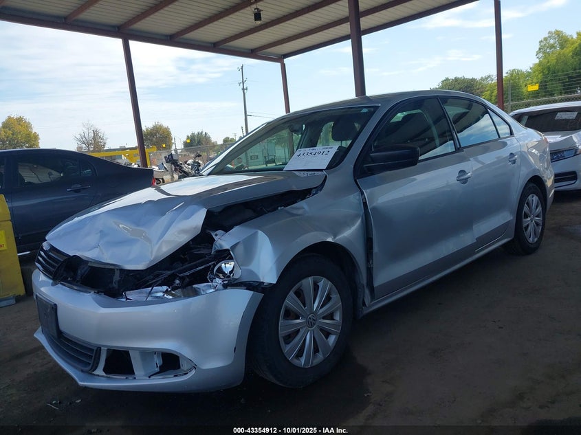 2014 VOLKSWAGEN JETTA 2.0L S - 3VW2K7AJXEM320737