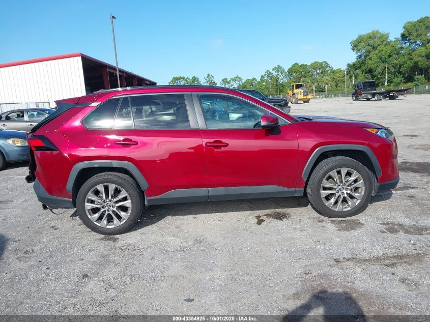 2020 Toyota Rav4 Xle Premium VIN: 2T3C1RFV3LC081692 Lot: 43354925