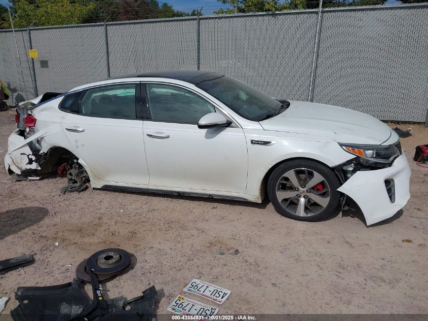 2016 Kia Optima Sx Turbo VIN: 5XXGW4L22GG018638 Lot: 43354931