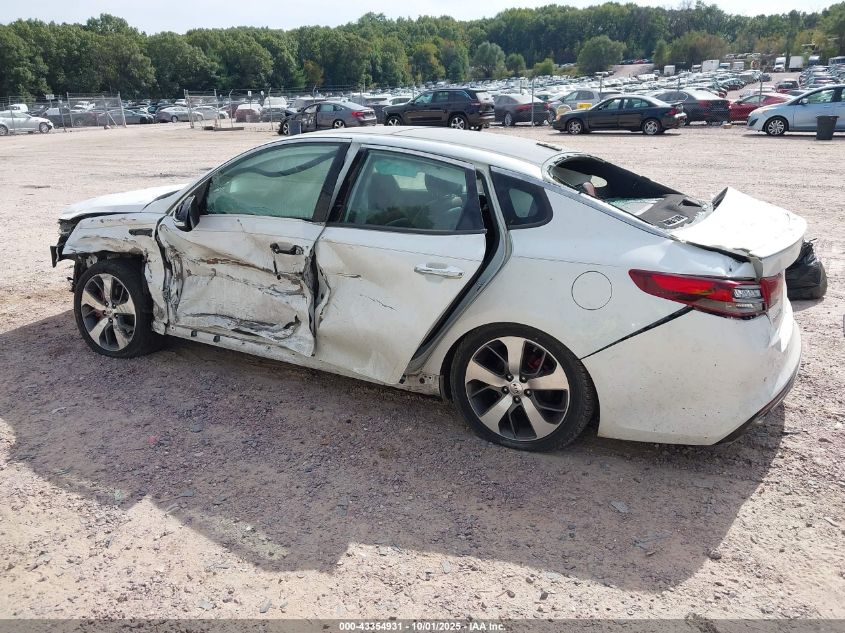 2016 Kia Optima Sx Turbo VIN: 5XXGW4L22GG018638 Lot: 43354931