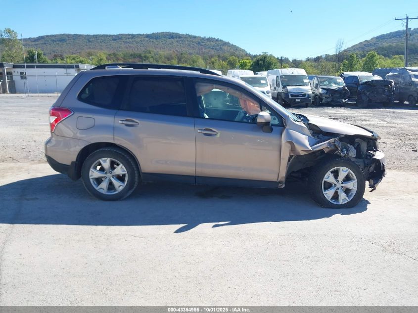 2016 Subaru Forester 2.5I Premium VIN: JF2SJAFC4GH492543 Lot: 43354956