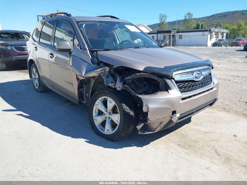2016 Subaru Forester 2.5I Premium VIN: JF2SJAFC4GH492543 Lot: 43354956