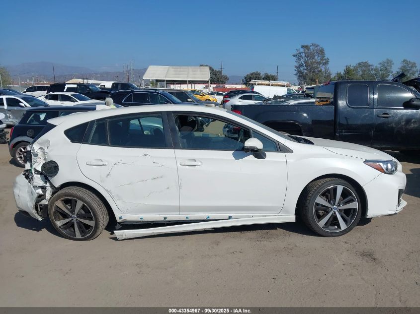 2017 Subaru Impreza 2.0I Sport VIN: 4S3GTAM6XH3717400 Lot: 43354967