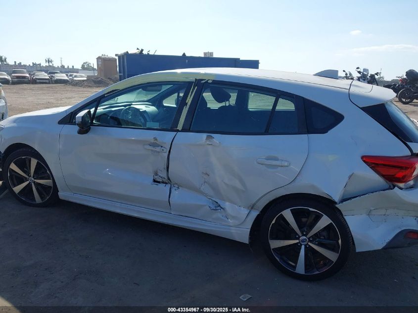 2017 Subaru Impreza 2.0I Sport VIN: 4S3GTAM6XH3717400 Lot: 43354967