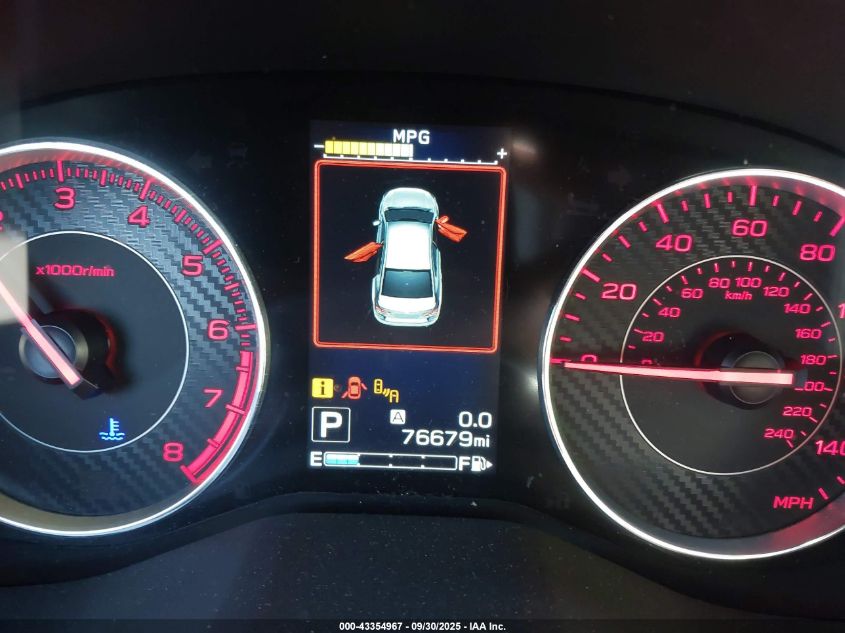 2017 Subaru Impreza 2.0I Sport VIN: 4S3GTAM6XH3717400 Lot: 43354967