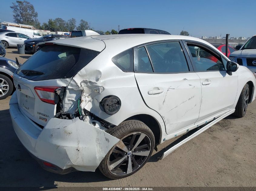 2017 Subaru Impreza 2.0I Sport VIN: 4S3GTAM6XH3717400 Lot: 43354967
