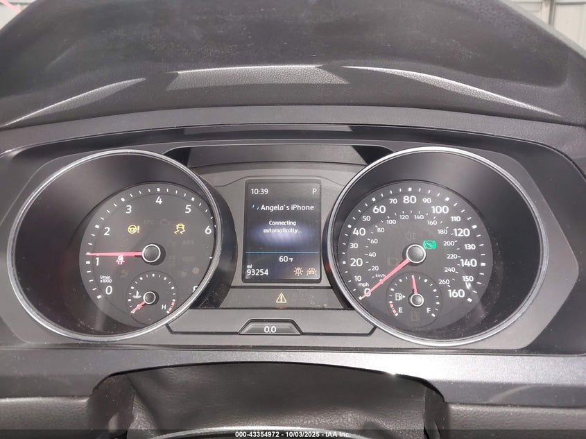 VIN 3VV2B7AX4KM137127 2019 VOLKSWAGEN TIGUAN 2.0T SE/2.0T SEL/2.0T SEL R-LINE/2.0T SEL R-LINE BLACK
