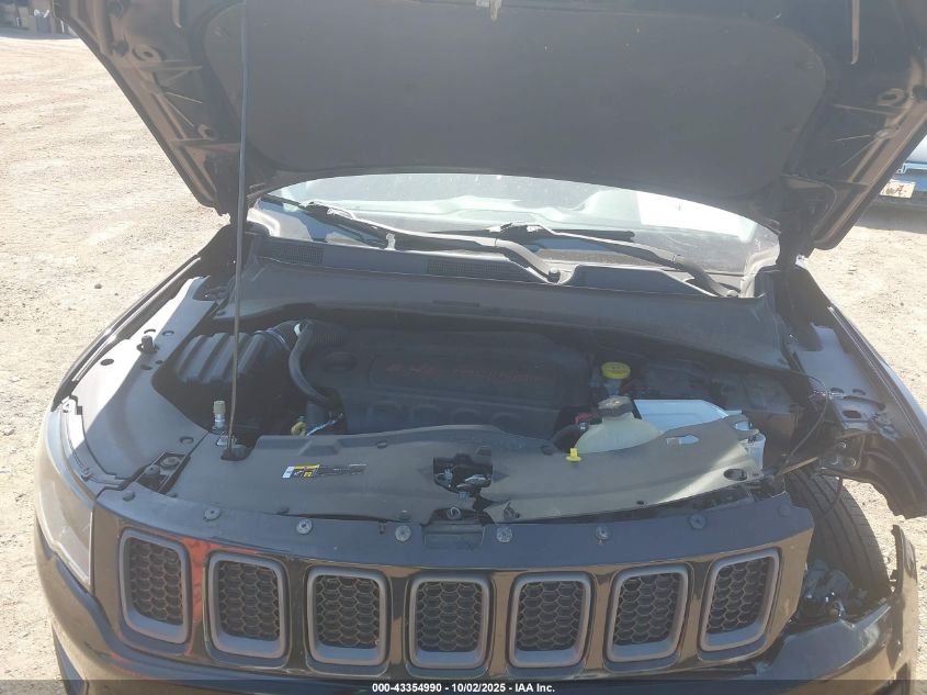 2018 Jeep Compass Trailhawk 4X4 VIN: 3C4NJDDB7JT129041 Lot: 43354990