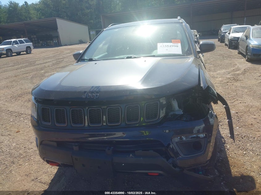 2018 Jeep Compass Trailhawk 4X4 VIN: 3C4NJDDB7JT129041 Lot: 43354990