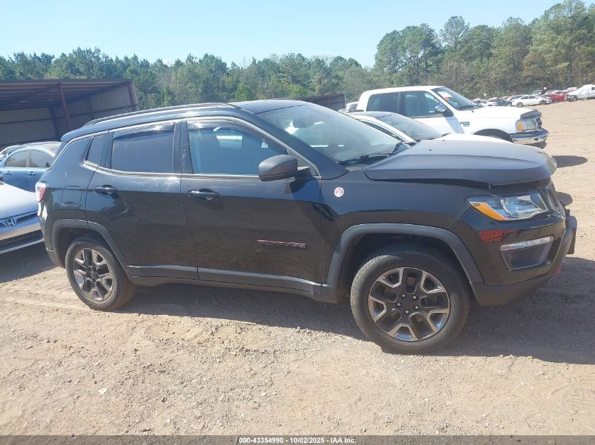 2018 Jeep Compass Trailhawk 4X4 VIN: 3C4NJDDB7JT129041 Lot: 43354990