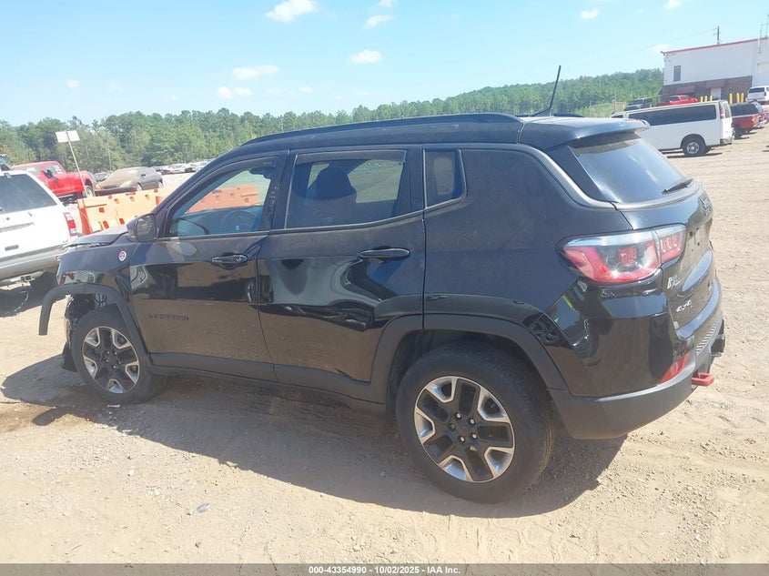 2018 Jeep Compass Trailhawk 4X4 VIN: 3C4NJDDB7JT129041 Lot: 43354990