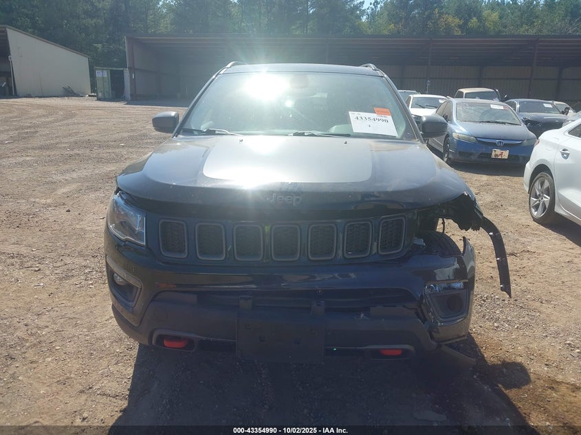 2018 Jeep Compass Trailhawk 4X4 VIN: 3C4NJDDB7JT129041 Lot: 43354990