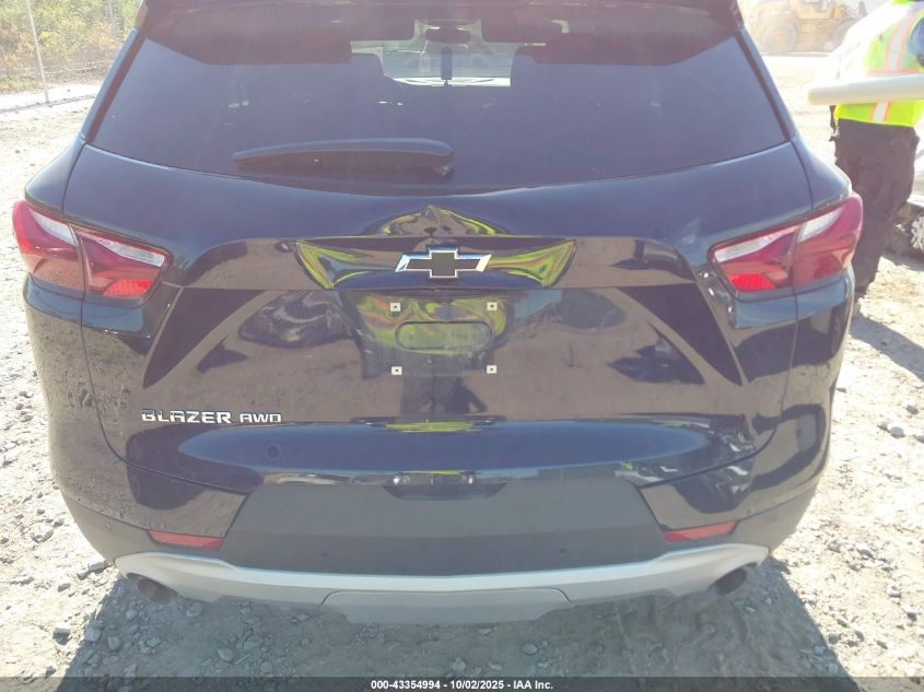 2020 Chevrolet Blazer Awd 2Lt VIN: 3GNKBHRS9LS535693 Lot: 43354994