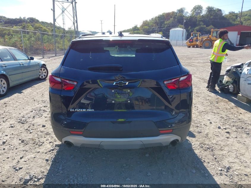 2020 Chevrolet Blazer Awd 2Lt VIN: 3GNKBHRS9LS535693 Lot: 43354994