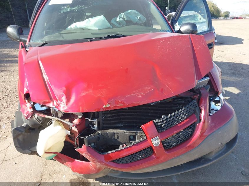 2001 Dodge Caravan Se VIN: 1B4GP25371B274842 Lot: 43355012