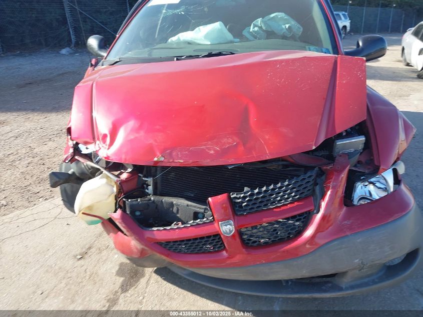 2001 Dodge Caravan Se VIN: 1B4GP25371B274842 Lot: 43355012