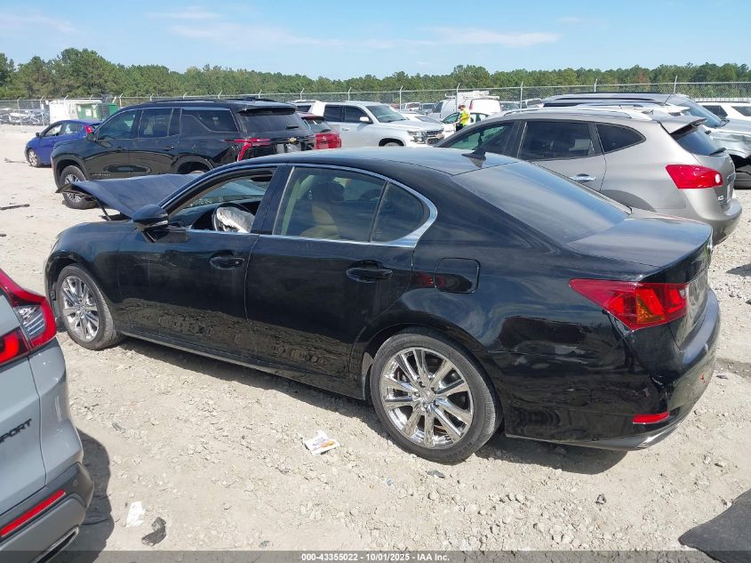 2013 Lexus Gs 350 VIN: JTHBE1BLXD5015720 Lot: 43355022