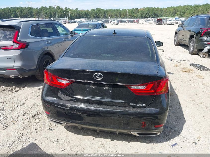 2013 Lexus Gs 350 VIN: JTHBE1BLXD5015720 Lot: 43355022