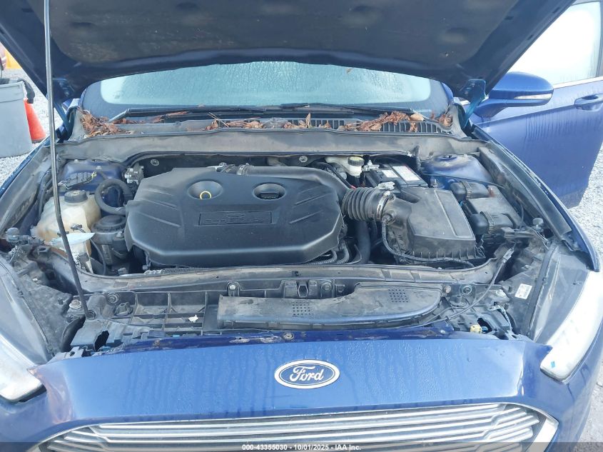 2016 Ford Fusion Se VIN: 3FA6P0H94GR201411 Lot: 43355030