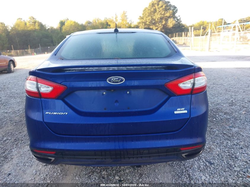 2016 Ford Fusion Se VIN: 3FA6P0H94GR201411 Lot: 43355030