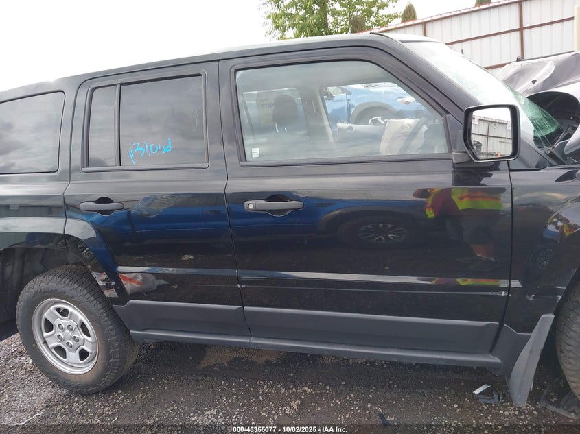 2016 JEEP PATRIOT SPORT - 1C4NJPBA7GD807250