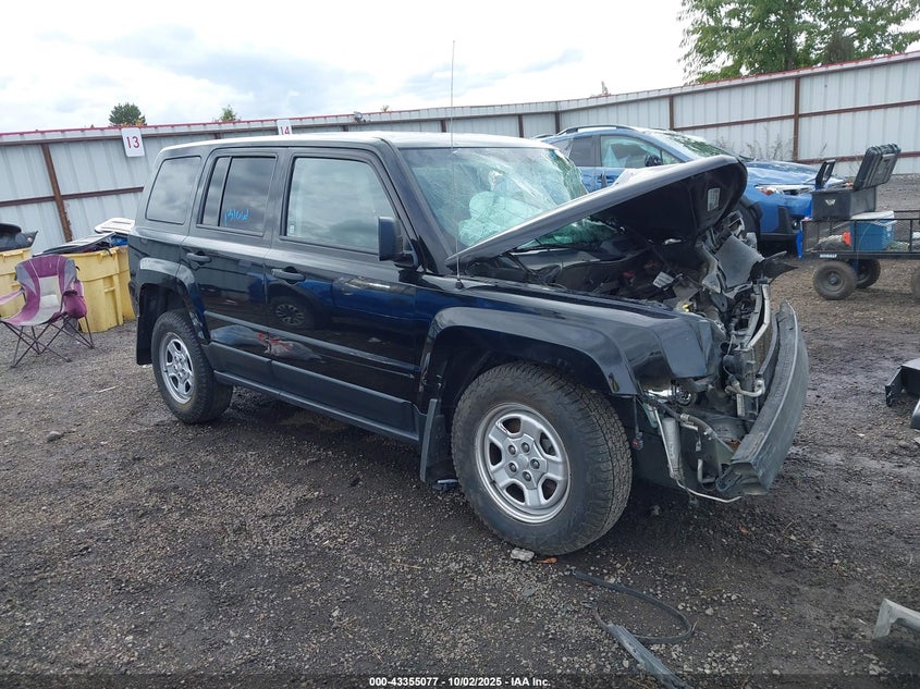 2016 JEEP PATRIOT SPORT - 1C4NJPBA7GD807250