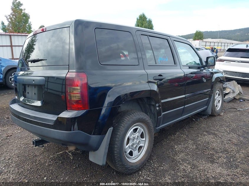 2016 JEEP PATRIOT SPORT - 1C4NJPBA7GD807250