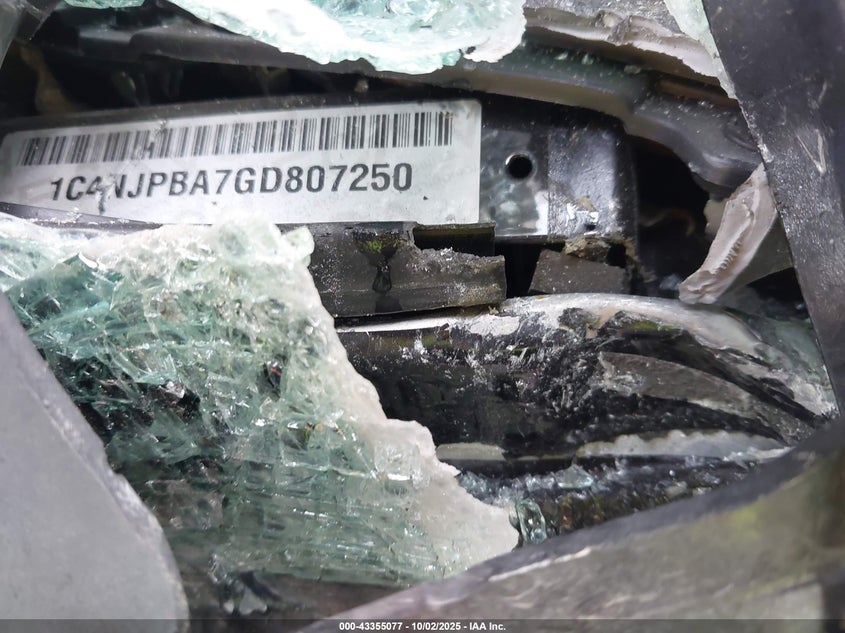 2016 JEEP PATRIOT SPORT - 1C4NJPBA7GD807250