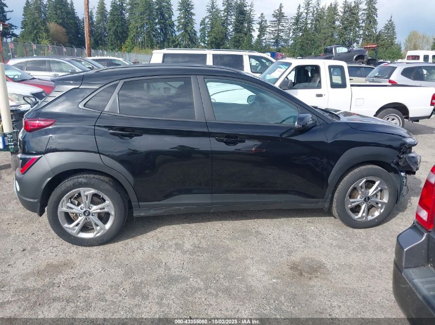 2022 Hyundai Kona Sel VIN: KM8K6CAB7NU816014 Lot: 43355080